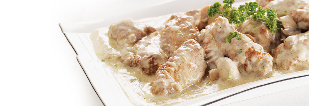 Combo Wings with White Mushroom Sauce