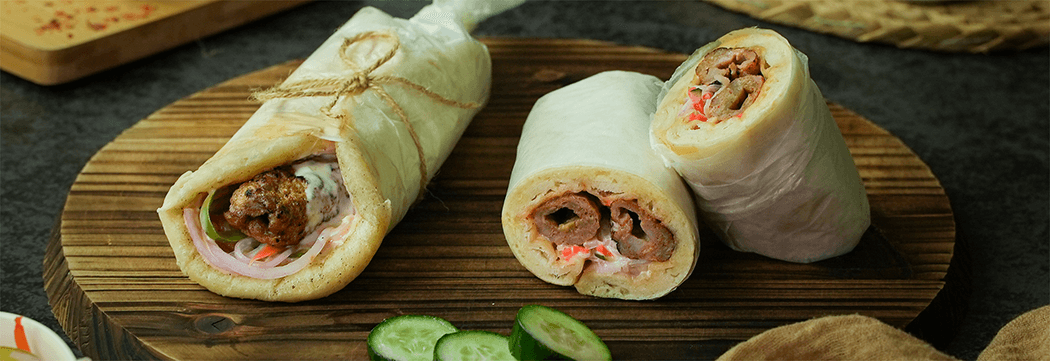 Seekh Kabab Shawarma